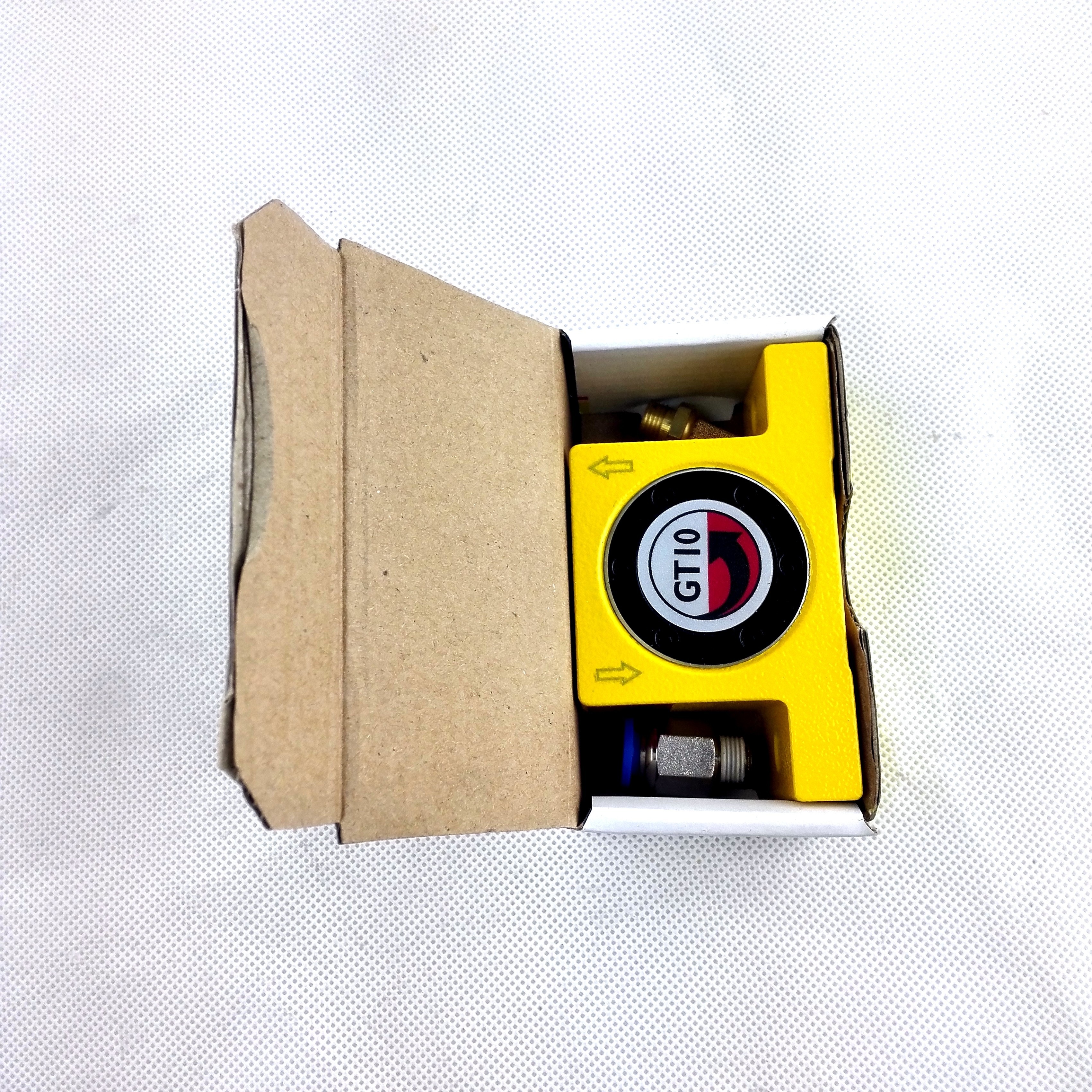 GT10 Turbine Vibrator Effective Pneumatic Vibrator With 130-12000 N Centrifugal Force