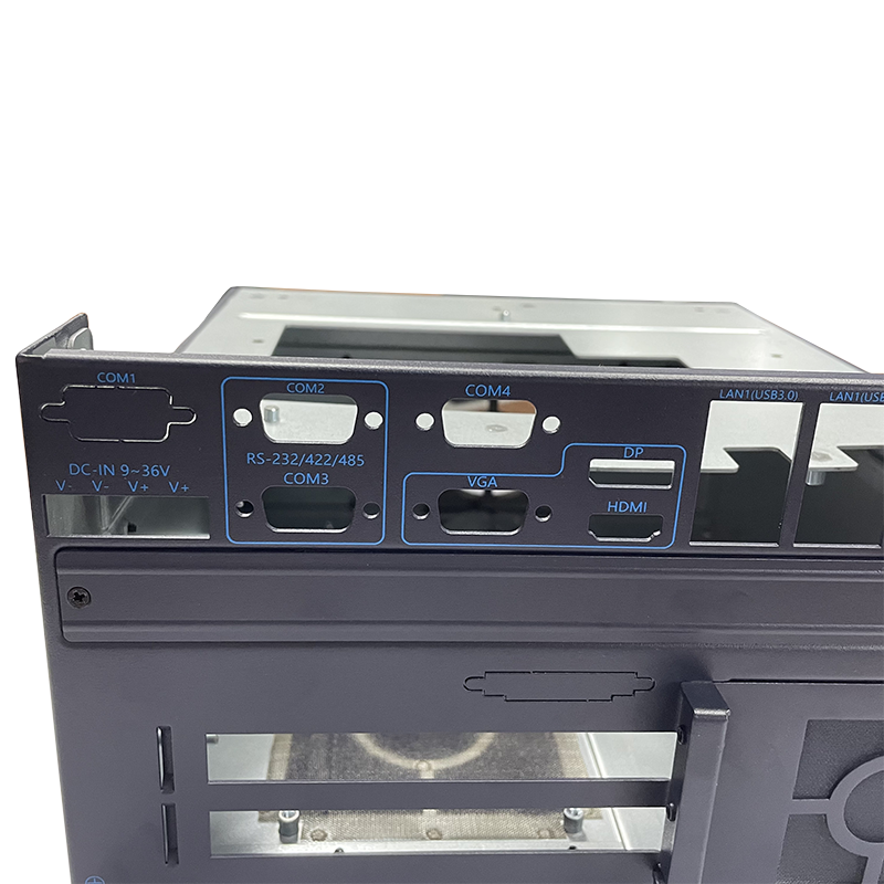 Wallmount IPC Chassis Laser Cut Bending Metal Industrial 24 Bay Server Case