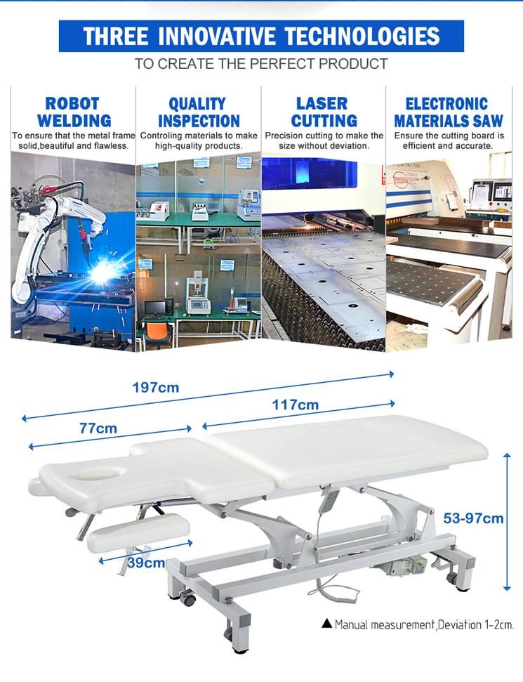Electric facial bed beauty table massage salon tattoo bed price