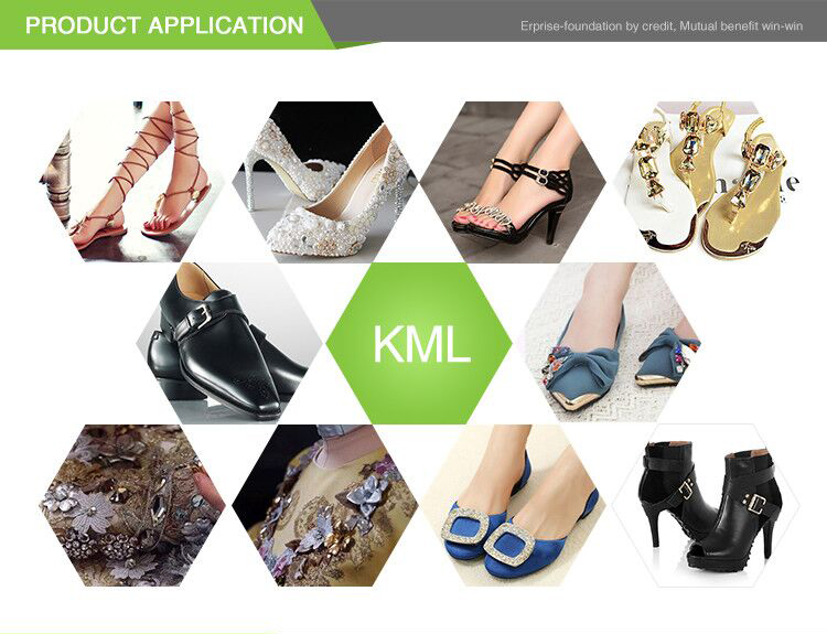 Custom Rectangle Type Crystal Shoe Buckles Iron Or Copper Material