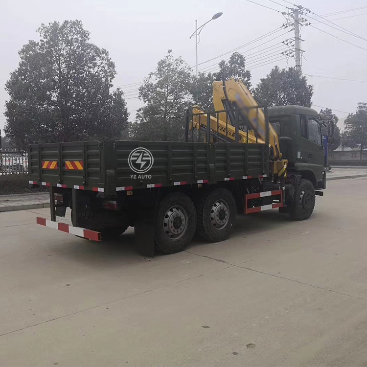 6x6 Crane Hydraulic Truck with Folding Telescopic Boom Arm and Gearbox Core