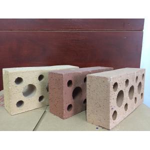 China Easy Installation Hollow Clay Construction Brick Extruded Highly Fireproof on sale