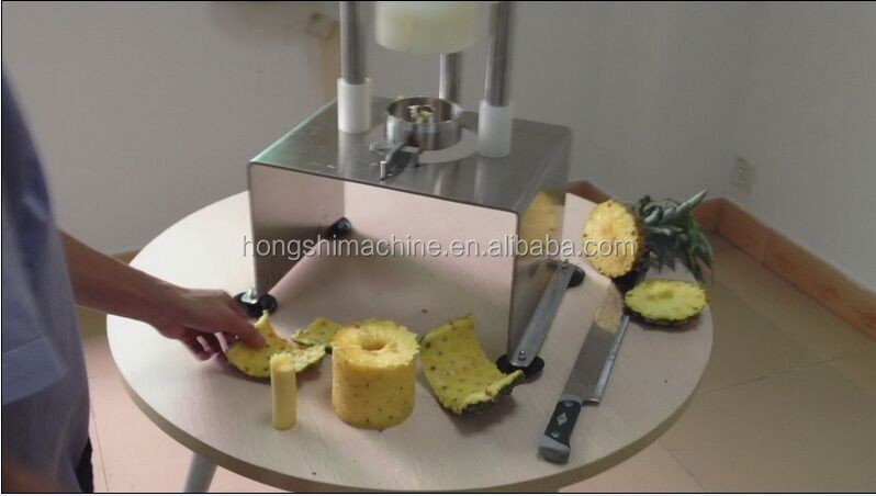 Stainless steel Manual pineapple cutting machine