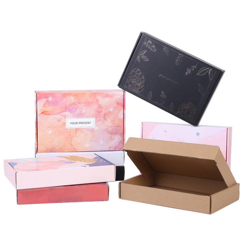 Blue Corrugated Subscription Ecommerce Mailer Boxes Shipping Box Customized