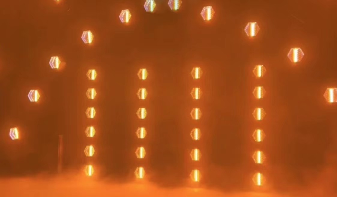 Vertical Tube RGBW DMX 3d Stage Wall Washer Lights Ra90 Ip20 For Stage