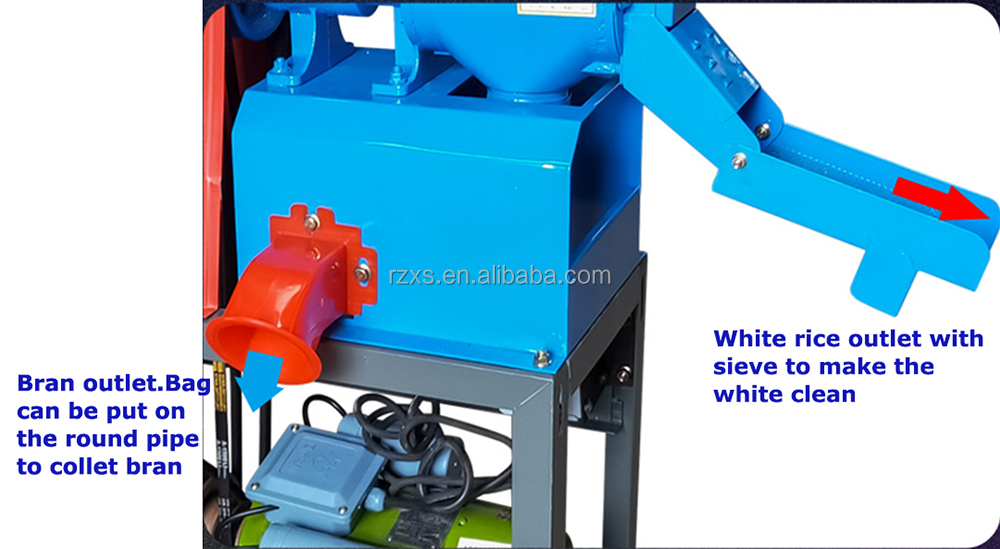 Auto Sella Rice Mill Hammer Roller Polisher for Small Combined Mini Milling Machine