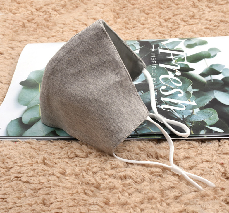 OEM ODM Printed PM2.5 Protection 3 Layer Cotton Face Mask