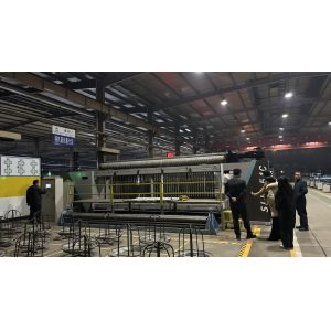 China High Output Automatic Gabion Mesh Machine PLC Control Easy Operate on sale