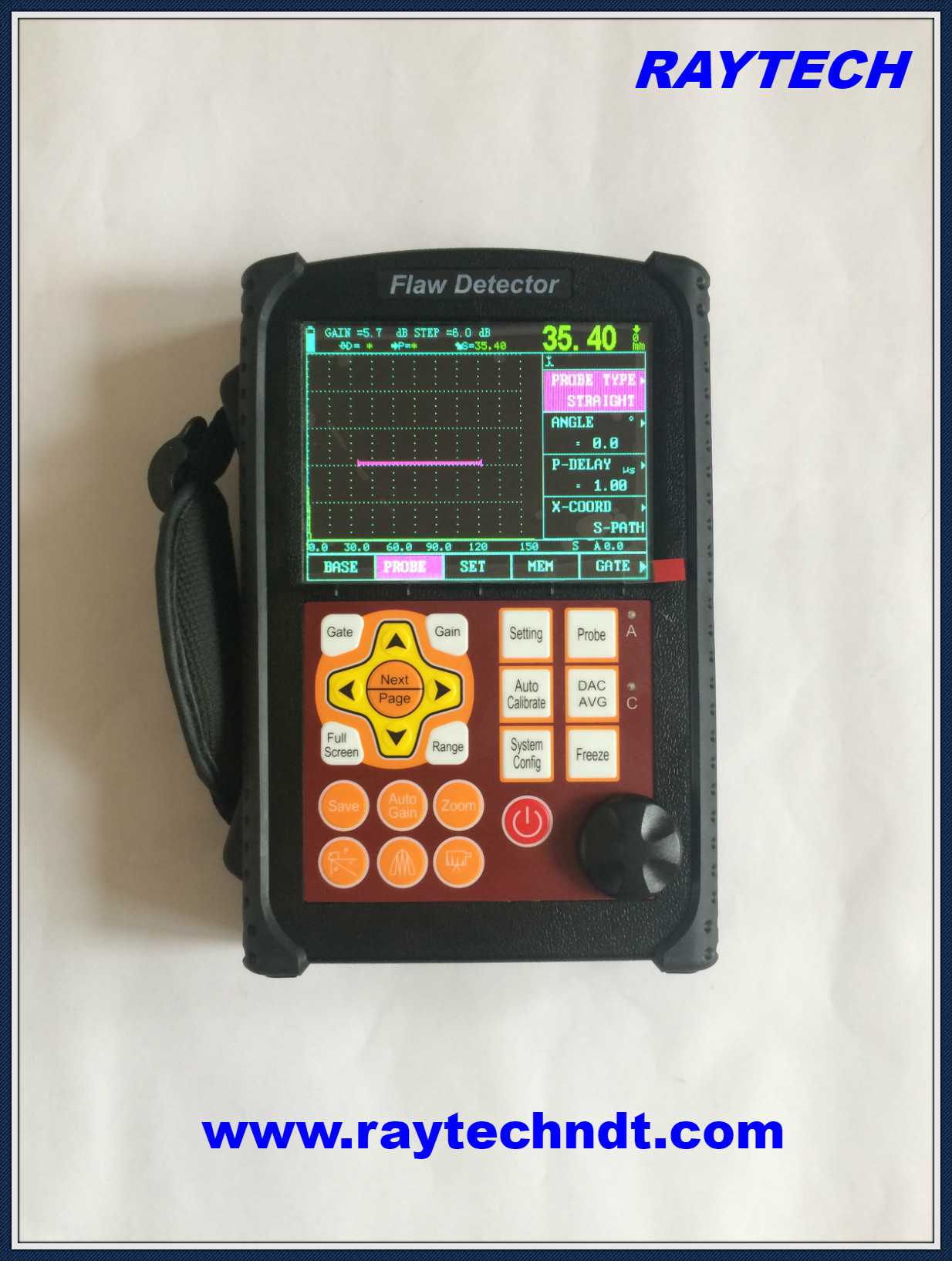 Ultrasonic Inspection Equipment, NDT, Digital Ultrasonic Flaw Detector in physics RFD630
