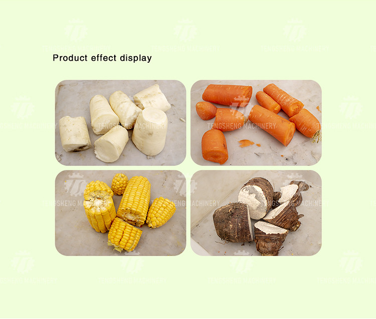 Automatic Vegetable Radish Corn Taro Cutting Half Machine