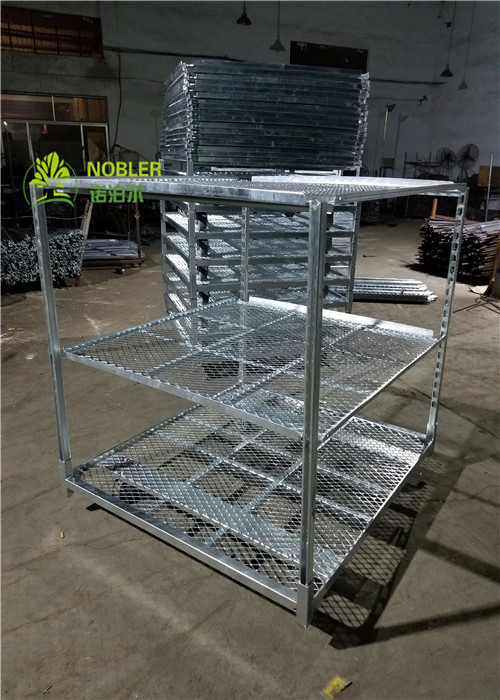 Horticulture Danish Flower Trolley Flower Seedling Cart 1350*565*1900mm