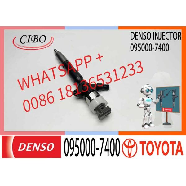 Quality 23670-30220 095000-7400 Diesel Fuel Injector for Denso Toyota Hilux 1KD/2KD-FTV Engine Common Rail Fuel Injector Engine Parts for sale
