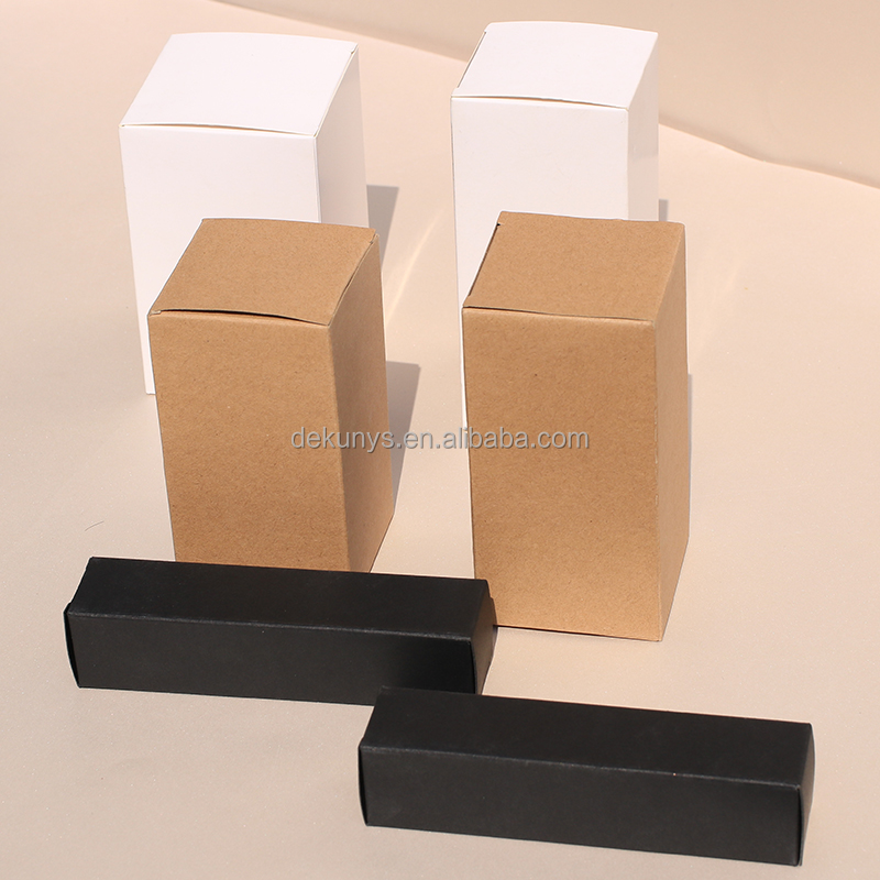 Paperboard Custom Packaging Cosmetics Box for Oil Easy Close Folding Skincare Package