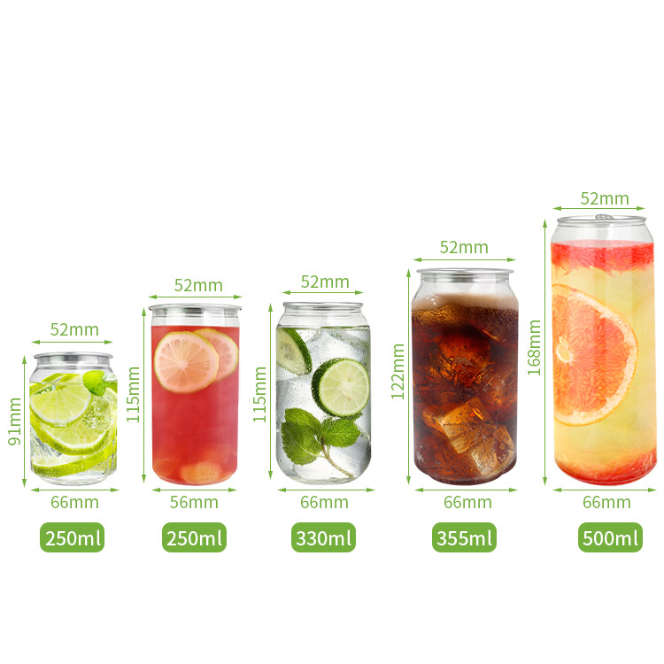 FDA Approved Clear PET Cylindrical Container With Aluminum Lid