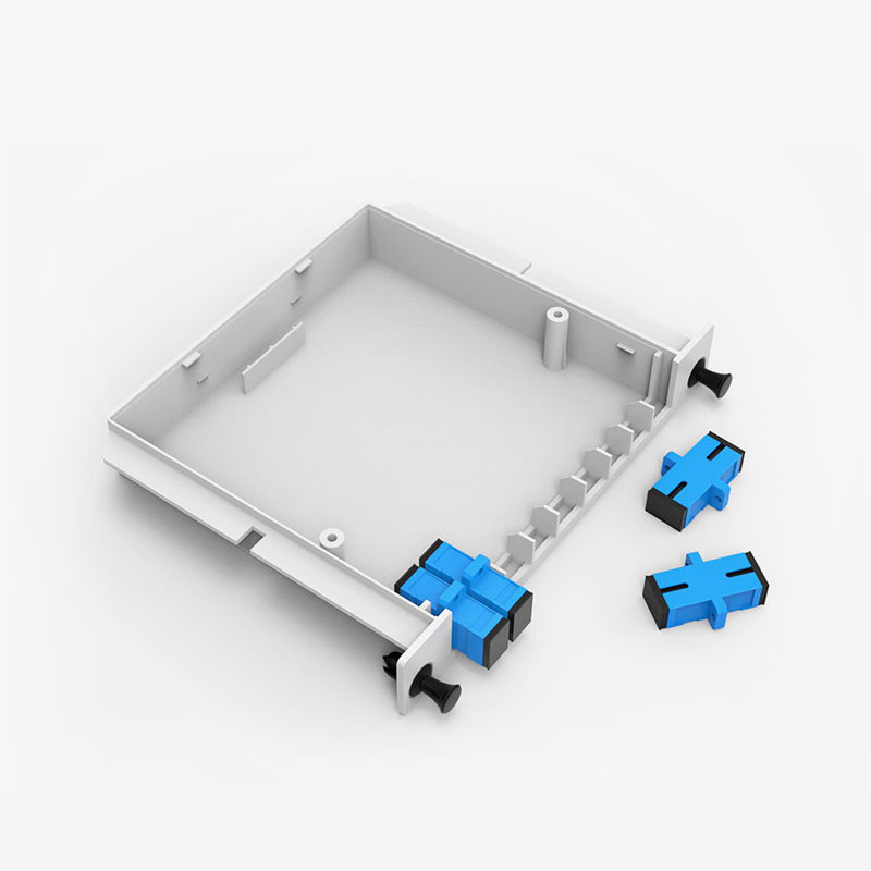 SC/APC 1 x 64 Fiber Optic PLC Splitter Mini tube Type Splitter Plc Splitter waterproof SC APC LGX box cassette type
