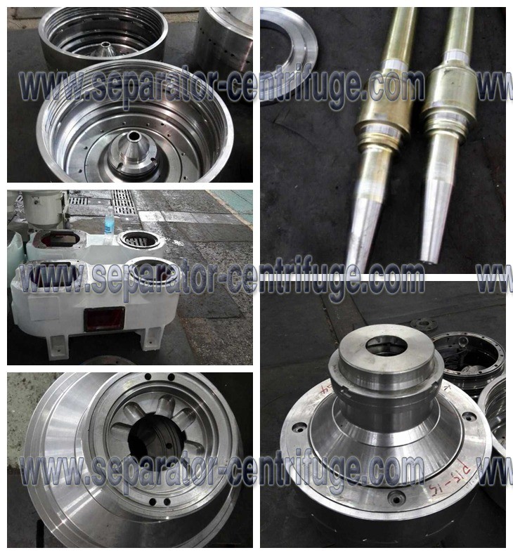 Solid - Liquid Automatic Mineral Centrifugal Oil Separator Model 1500 L / h
