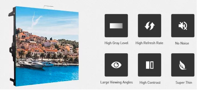 Pixel Pitch Led Screen Display Panel Screen For Advertising P1.9mm P2.5mm P2.9mm P3.9mm