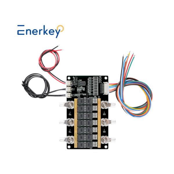 Quality Enerkey Hardware BMS 7S 200A Peak 300A Li-ion Lithium Battery Pack with Balancing Function for sale