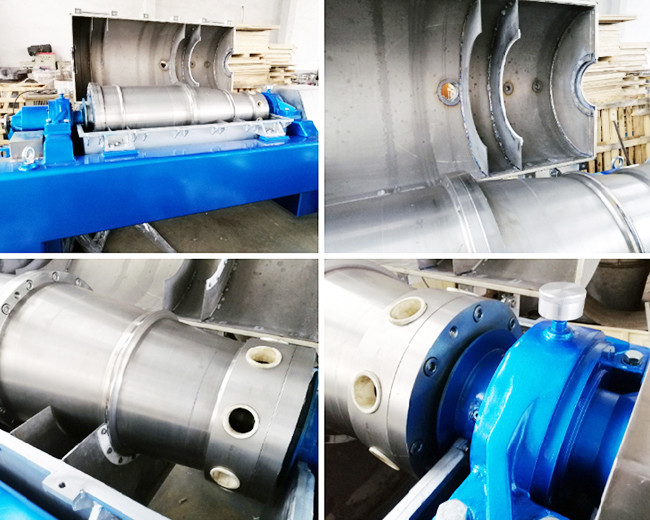 35M3/H Horizontal Screw Conveyor Decanter Centrifuge For Calcium Hypochlorite