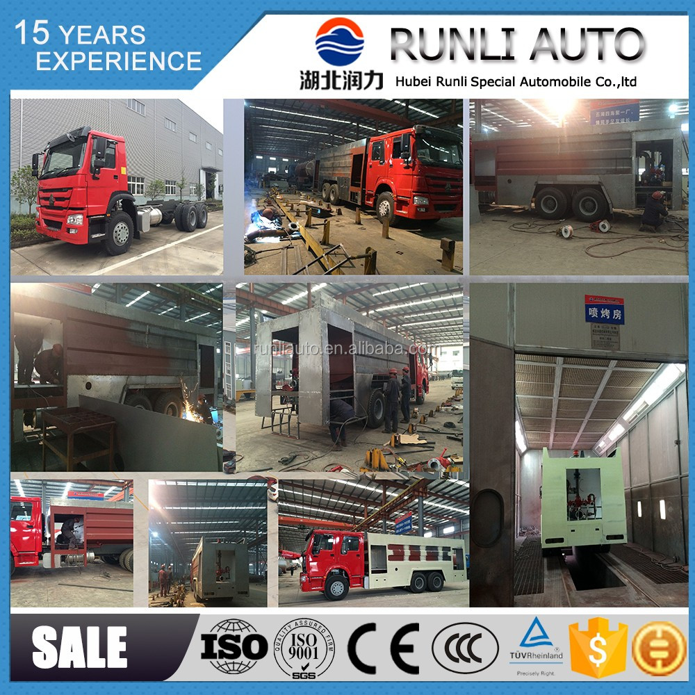 China Fire Rescue SINOTRUK 6X4 Water Foam Fire Fighting Truck for Sale