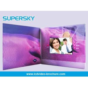 Full Color Printed Personalized Video Greeting Cards With Standard 256Mb Memory