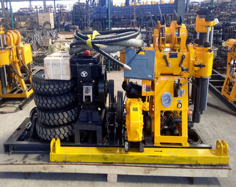 Small Portable One Hundred Meters Engineering Drilling Rig For Construction XY-1