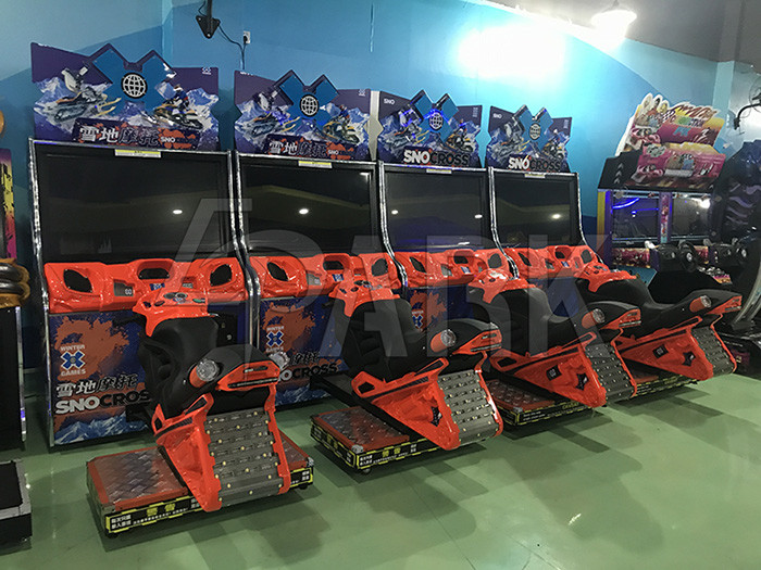 Amusement Park Arcade Racing Simulator Video Game Machine For Fun