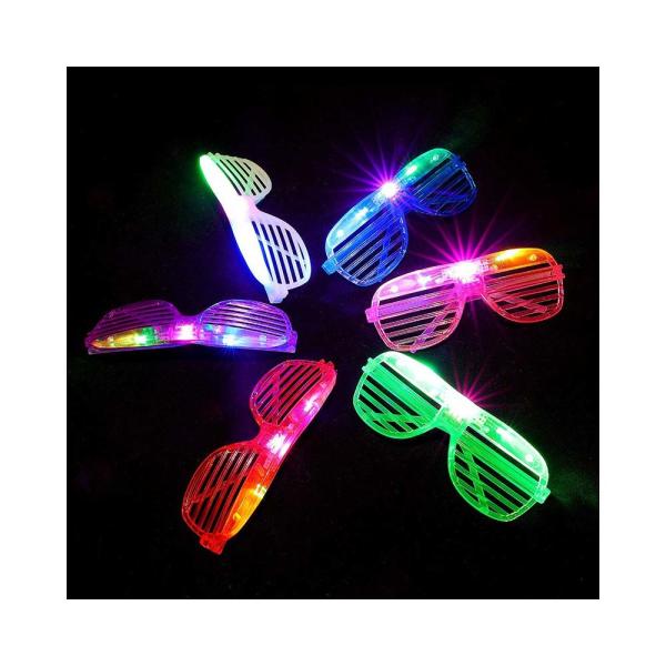 LED Glasses Neon Sunglasses Light Up Glasses Party Articles Rave Costume Party