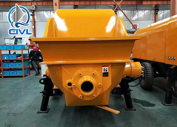 2 - 10M3 Hotsell Portable Cement Concrete Mixing Equipment / Concrete Mixer With Tire