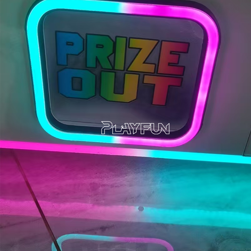 Children's Entertainment Coin Operated Clamp Clip Gift Vending Game Machine Win Prize Game Machine