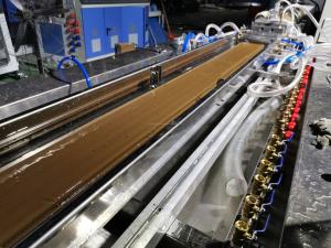  SJSZ 65/132 WPC Decking Profile Extrusion Line For Outside Decking Floor Manufactures