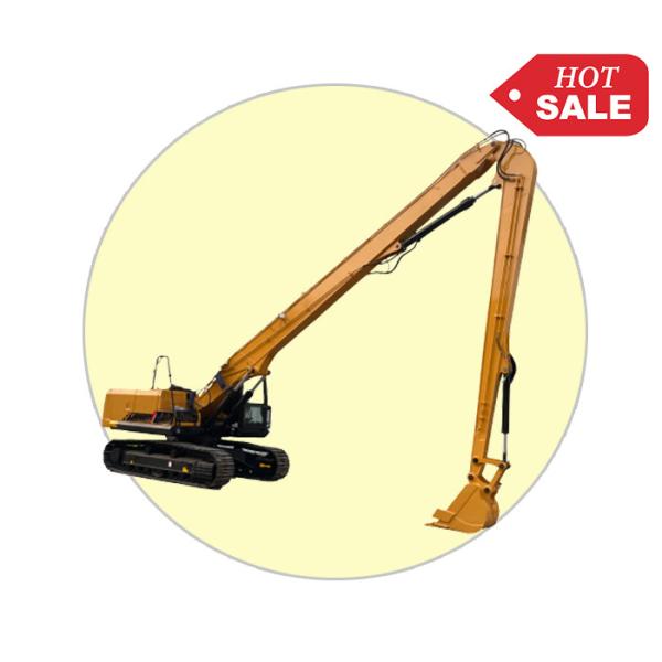 High Strength 23m 24m Demolition Boom Arm On Excavator For Sanny Komatsu Hitachi