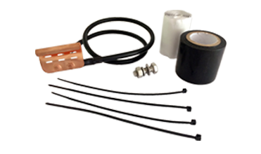 Univeral Lightning Proof And Earthing Clip For Power Cable Used For Antenna