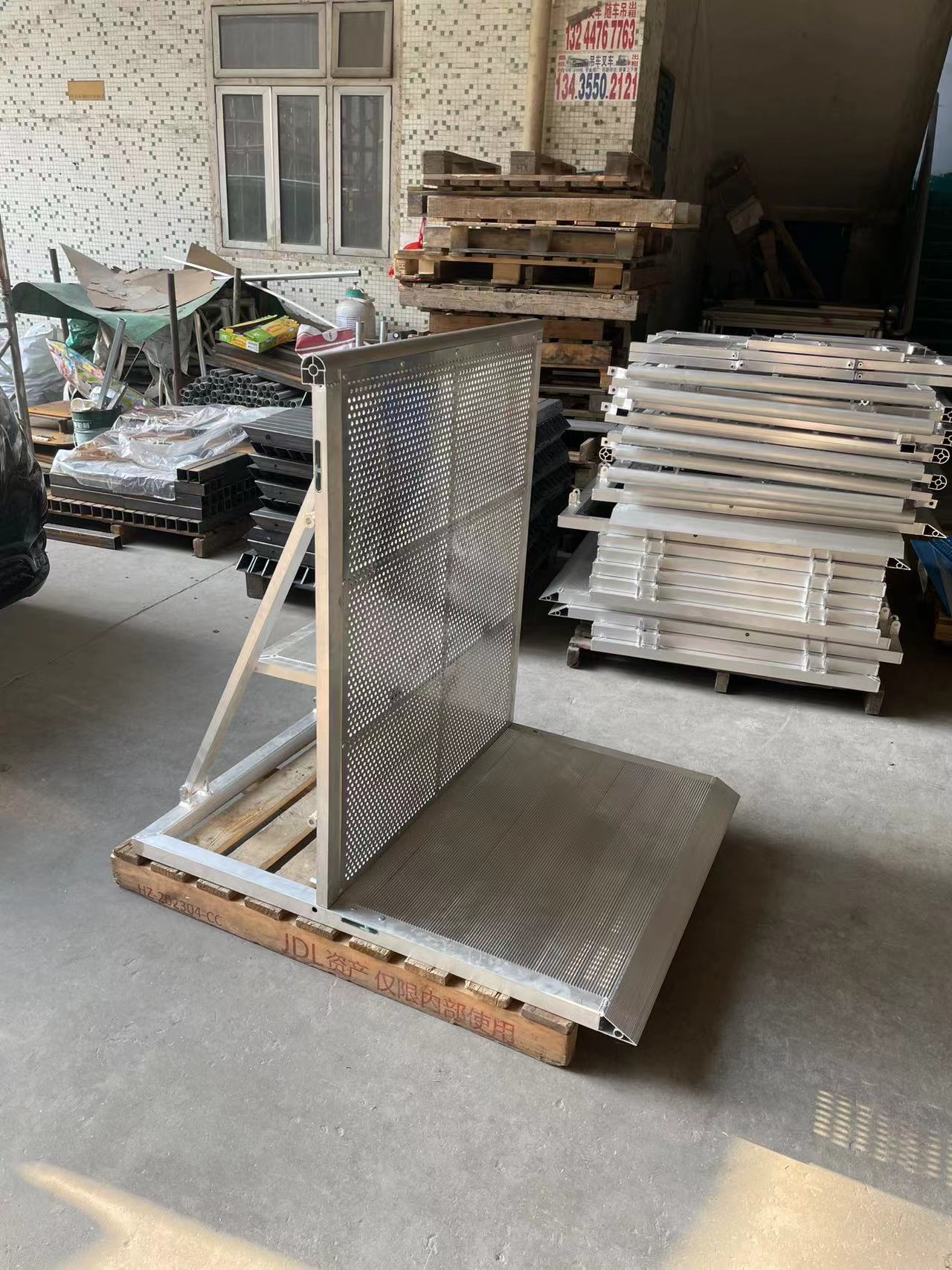 Aluminum Crowd Barricades Portable Foldable Event Crowd Control Barriers