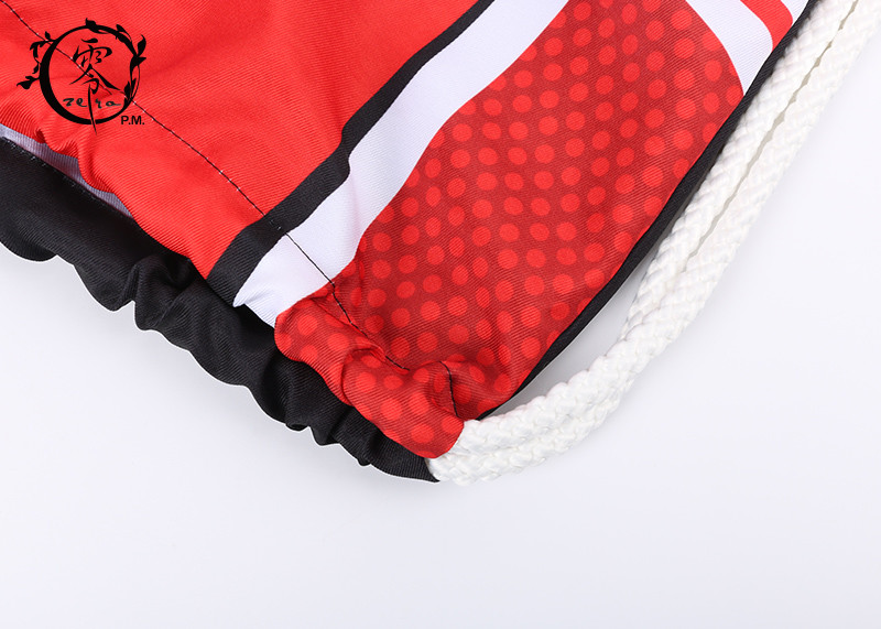 Customized Switzerland Soccer Team Cinch Gym Bag Decoration Training With Logo