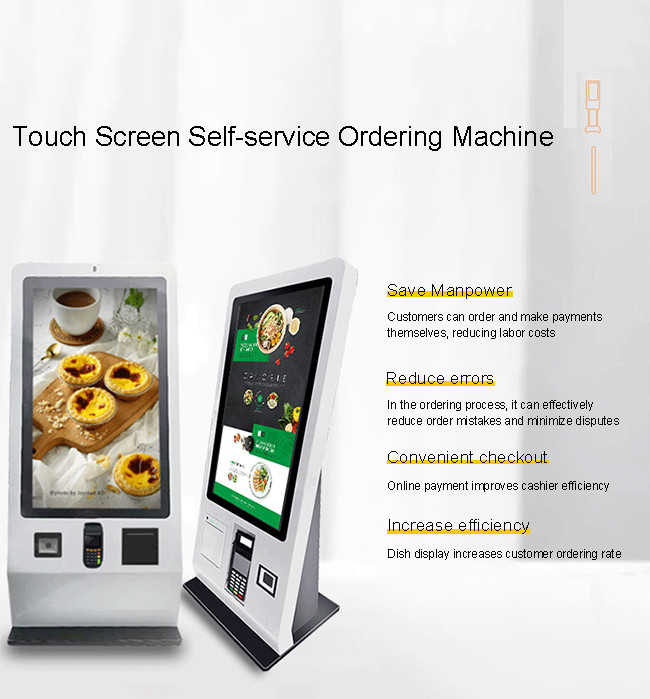 All-in-One Self-Order Kiosk for Retail Food and Hospitality Solutions