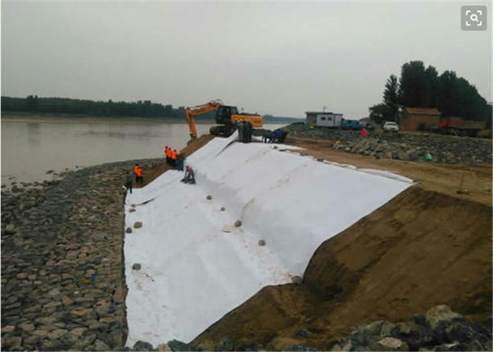 800g Non Woven Geotextile Polypropylene Fabric For Reinforcement