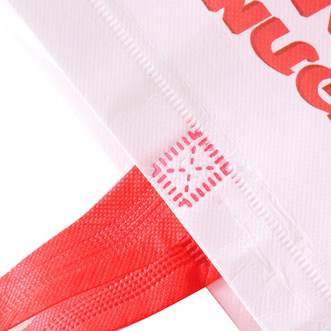 Reusable Supermarket Handled Laminated Non Woven Packaging Bags