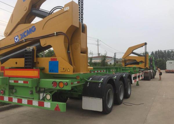 High Power Truck Mounted Jib Crane / Mounted Crane Truck 37 Tons Lifting
