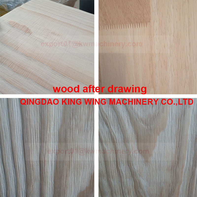 Antique wood grain making woodworking machine for solid wood furniture