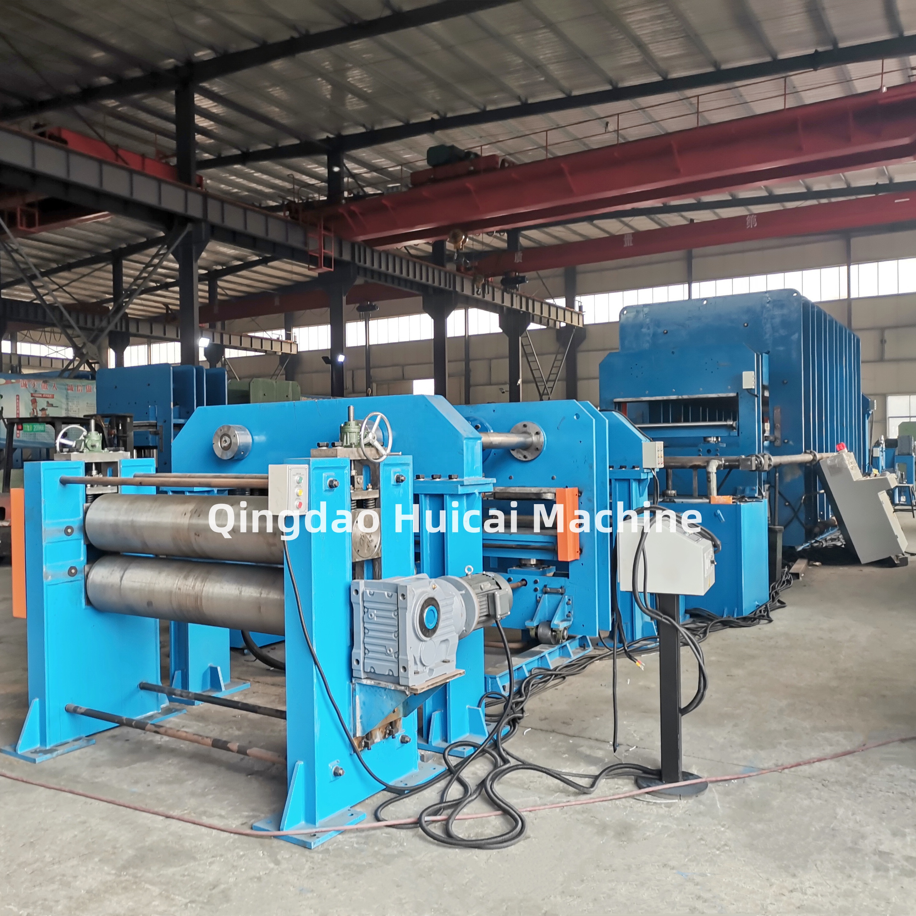 Automatic Control System Rubber Products Plate Vulcanizing Press for Conveyor Belt