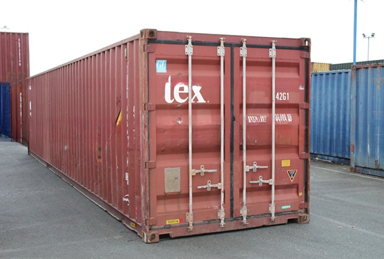 40ft HC 40 ft Shipping Containers High Cube Second Hand Dry Container Cargo Worthy Used 40 feet
