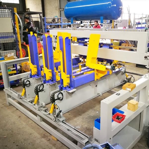 Pallet Nailer Machine For American Wooden Stringer Pallets