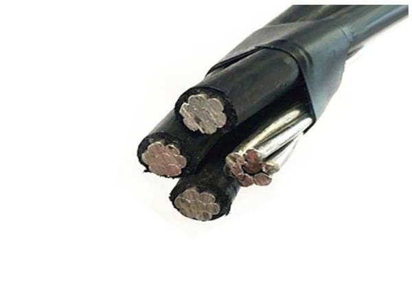 Al Conductor LDPE / HDPE / XLPE Insulated Cable 1kv Low Voltage Service Drop