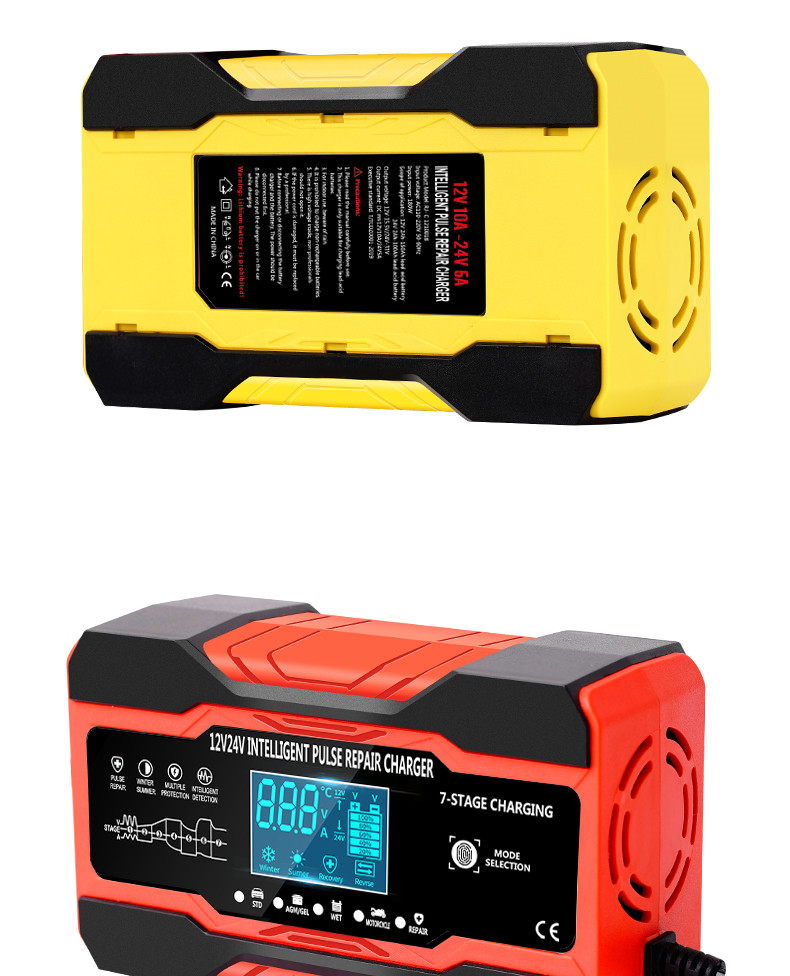 15A 7 Stage Pulse Repair Charger For Lead Acid Battery