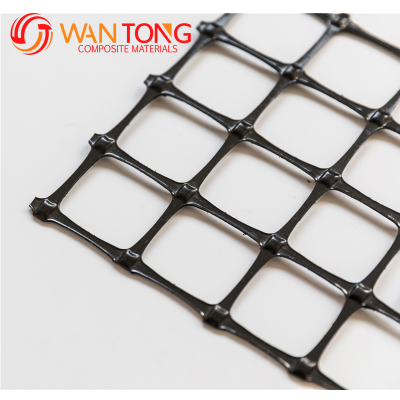 High Intensity Biaxial Glass Fiber Geogrid for Earth Working PP Plastic Biaxial Geogrid