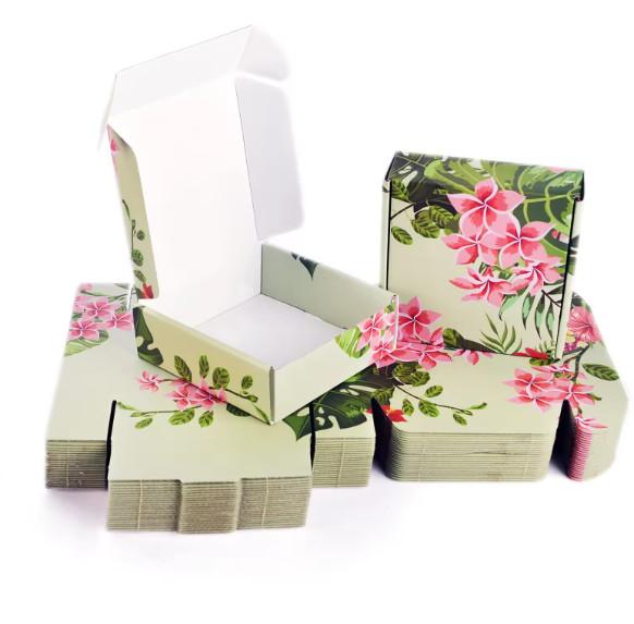 Shipping Gift Paper Boxes Custom Digital Printing Stamping Embossing Vanishing