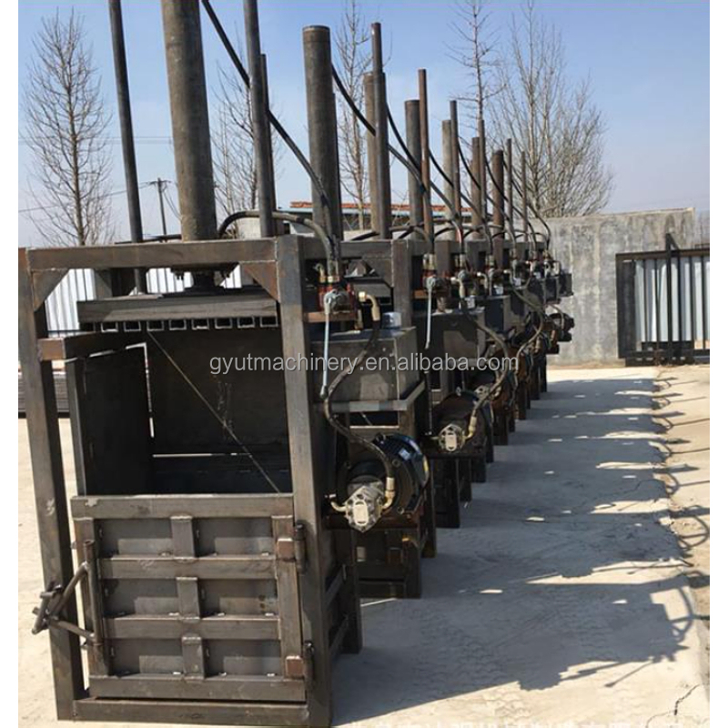 Packaging Waste Paper Hydraulic Carton Compress Baler Packing Machine for Commodity