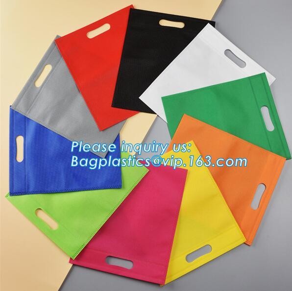 Cheap 100% New Recyclable Whole Bag Heat Sealed Machine Made PP Non Woven Bag with Strip, bagplastics, bagease, pak, pkg