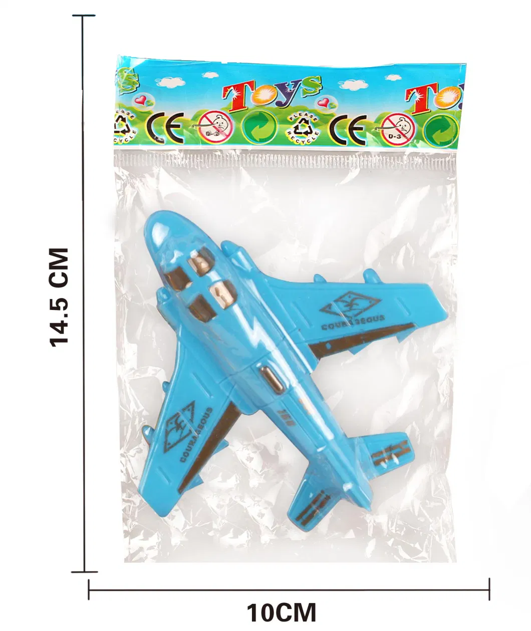 Return Force Small Plane Children&prime;s Model Plane Fall Prevention Toy Friction Car Inertia Toy Boy&prime;s Favorite Toy